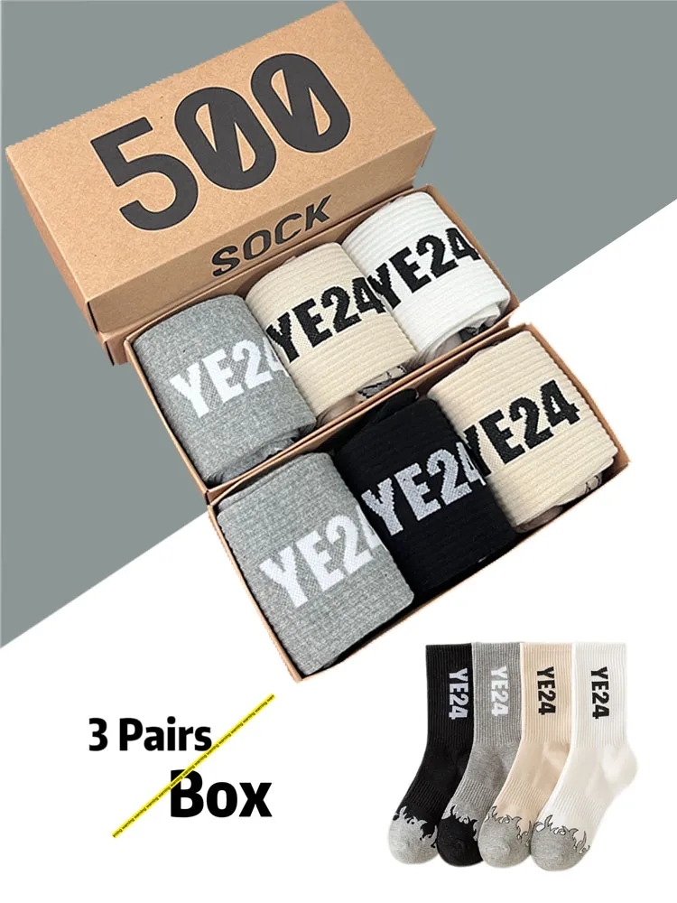 

3 пары, мужские носки в стиле хип-хоп