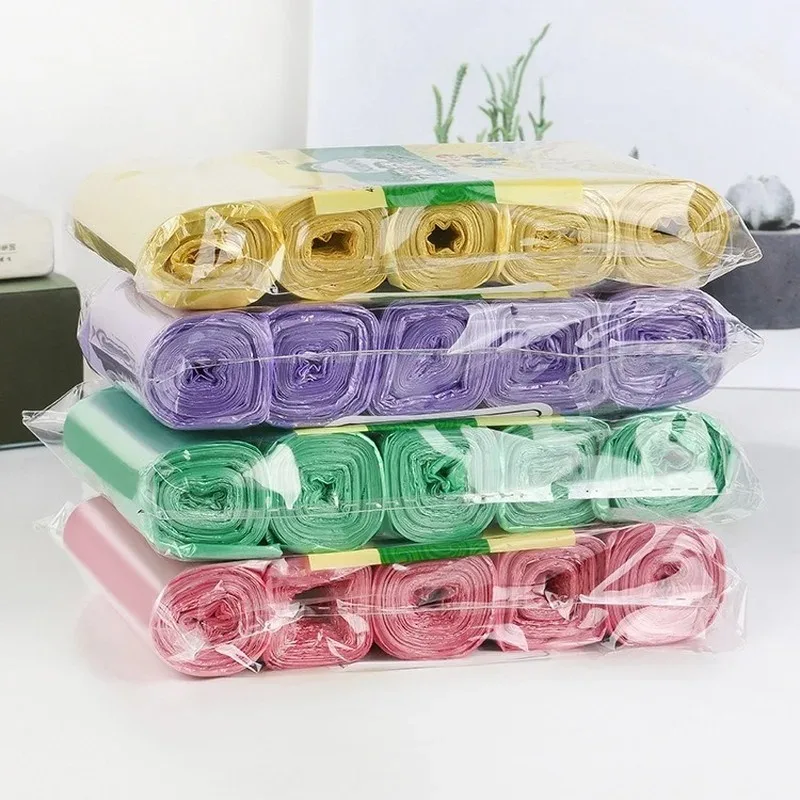 100pcs Trash Can Bags Bucket Garbage Sorting For Kitchen Wastebasket Biodegradable Compost Parkside Recycling Recycle Bin Office trash bags disposable trash bags garbage bags