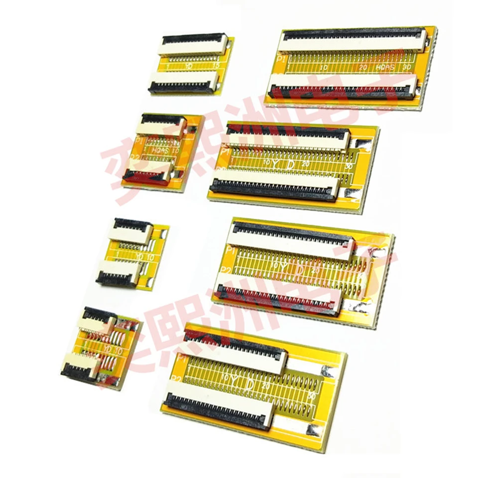 FPC FFC Scheda di estensione cavo piatto flessibile 0,5 mm 1 mm Passo 4