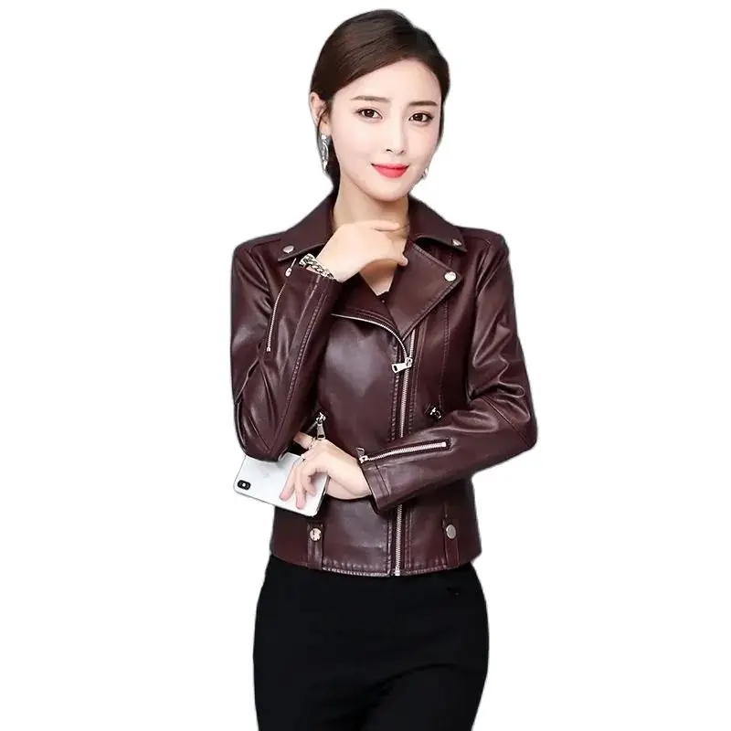 2023-fashion-spring-autumn-leather-jacket-women-short-coat-sheepskin-blazers-slim-zipper-up-moto-biker-outerwear-lady-small-coat