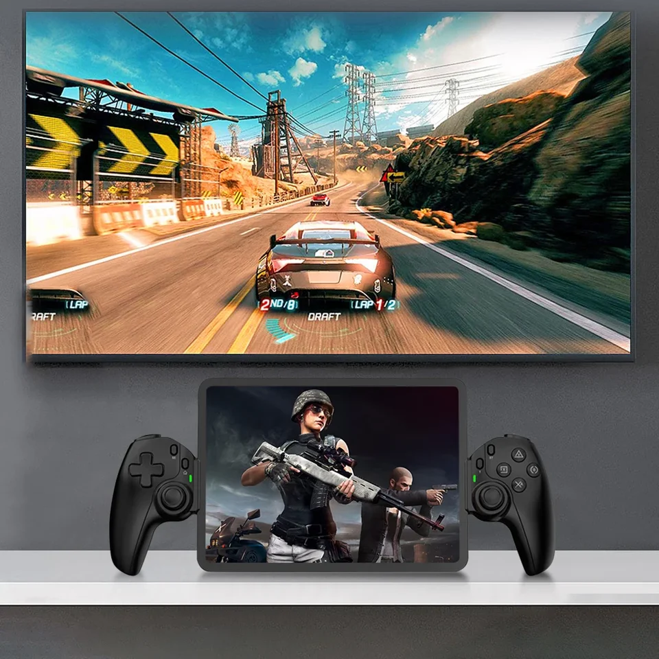 D9 Wireless Bluetooth Gaming Controller – Dual Vibration, Gyro, For Mobile, PS3/PS4/Switch