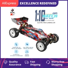 

WLtoys 104001 Rc Car 1:10 4WD Drive Off-Road 2.4G High Speed Radio Control Car 45km/h Climbing Drift Off Road Metal Toys Vehicle