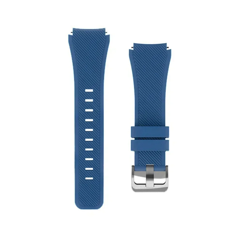 Colorful 22mm Silicone Watch Band - Vibrant Strap