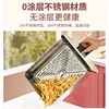 Liren Air Fryer Visible Household 2024 New Uncoated Stainless Steel Electric Fryer Large Capacity French Fry Machine 4