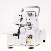 Upgrade Overlock Sewing Machine Household Four-thread Overlock Machine Electric Desktop Overlock Sewing Machine Small Sewing Mac 1