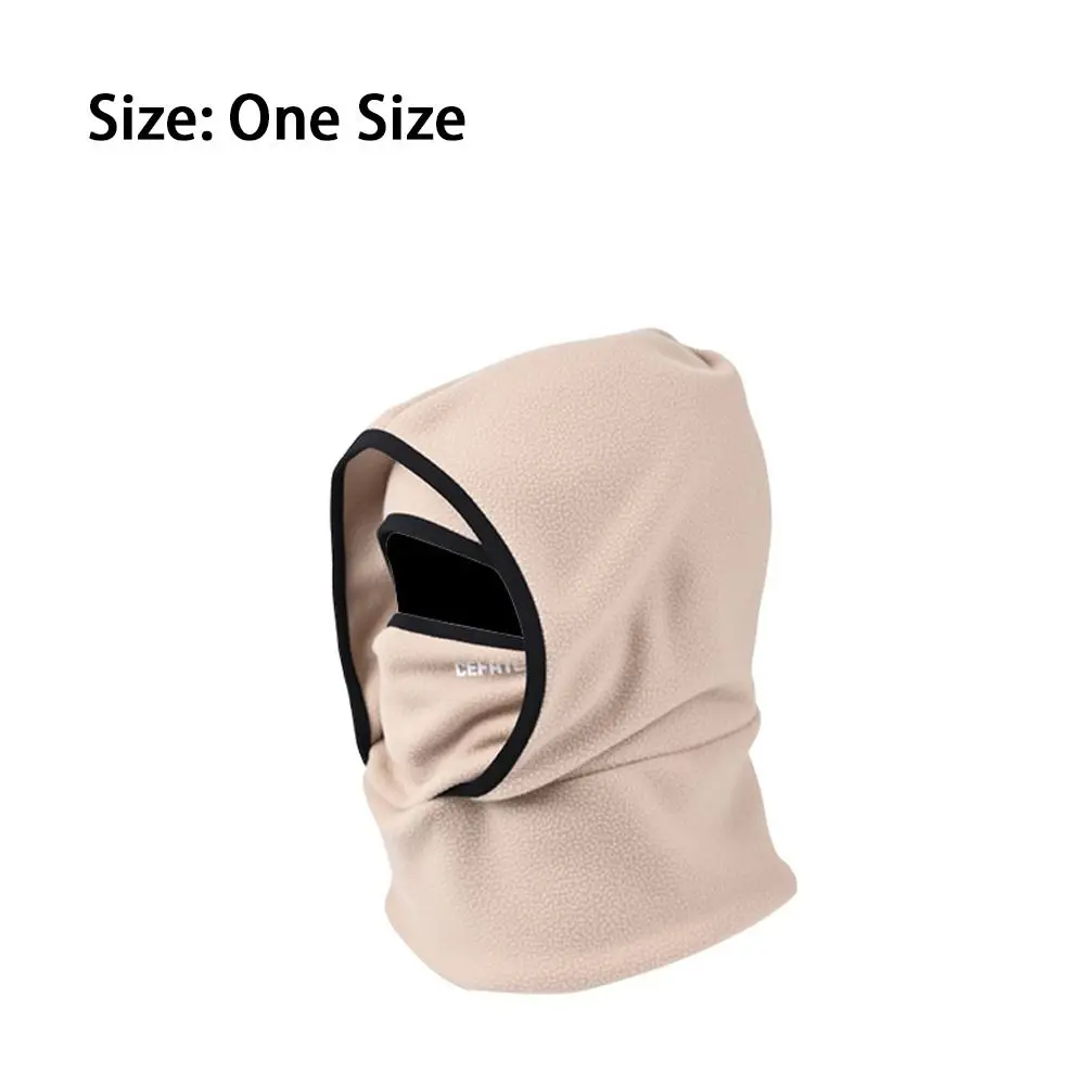 Fashion Windproof Balaclava Hat Keep Warm Multifunctional Pullover Hats Cold Proof Ear Protection Cap Outdoor Sport