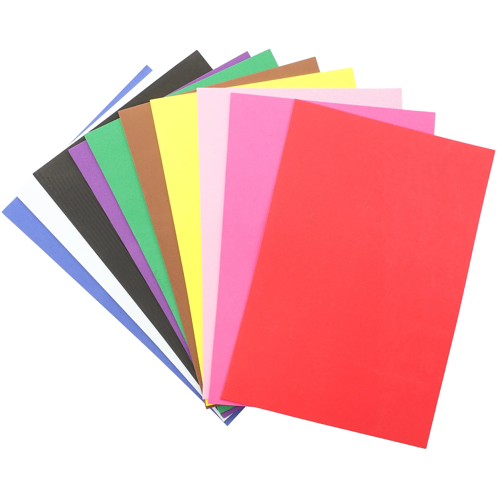 

Foam Sheets Crafts 10 Pack Rainbow Foam Sheets 8.5X11.8 In Multipack Assorted Colored Foam Sheets Great Diy Craft Projects