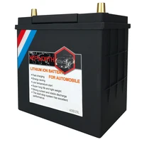 Batterie de voiture 12V LiFePO4 25Ah 680CCA batterie de remplacement automobile au Lithium avec 100A BMS pour voitures, suv, berlines, camions, fourgonnettes 4