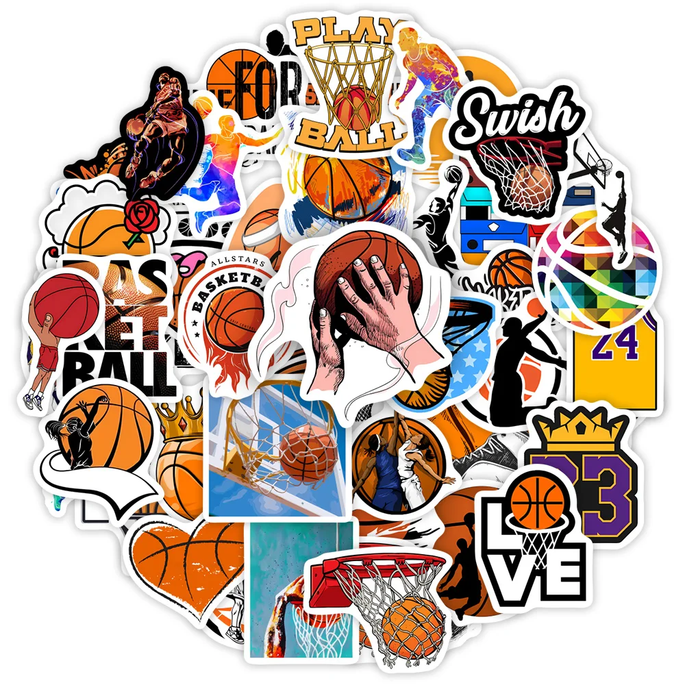 Basketball Theme Lovers Stickers 2