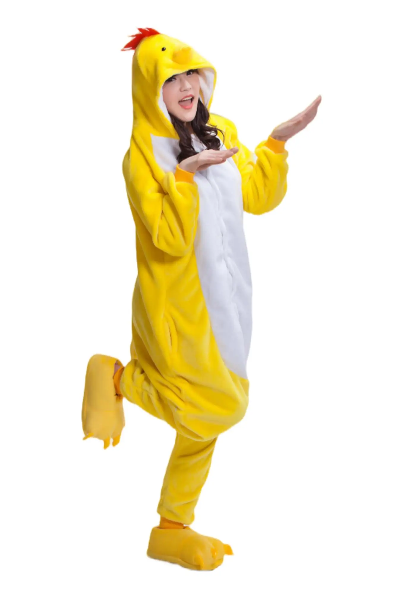 Adult Chicken Kigurumi Animal Costume Pajamas Homewear Lounge Wear cosplay costumes kigurumi pajamas