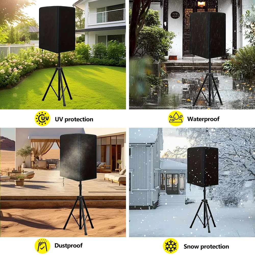 Oxford Cloth Speaker Cover Multimedia Speaker Cover Dust and Waterproof Protective
