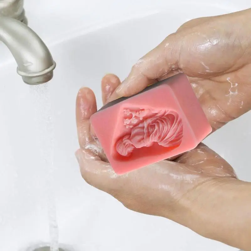 Girl Soap Molds For Soap Making Silicone Wax Making Molds Concrete Mould For Table Decorations Reusable Plaster Moulds Art Craft