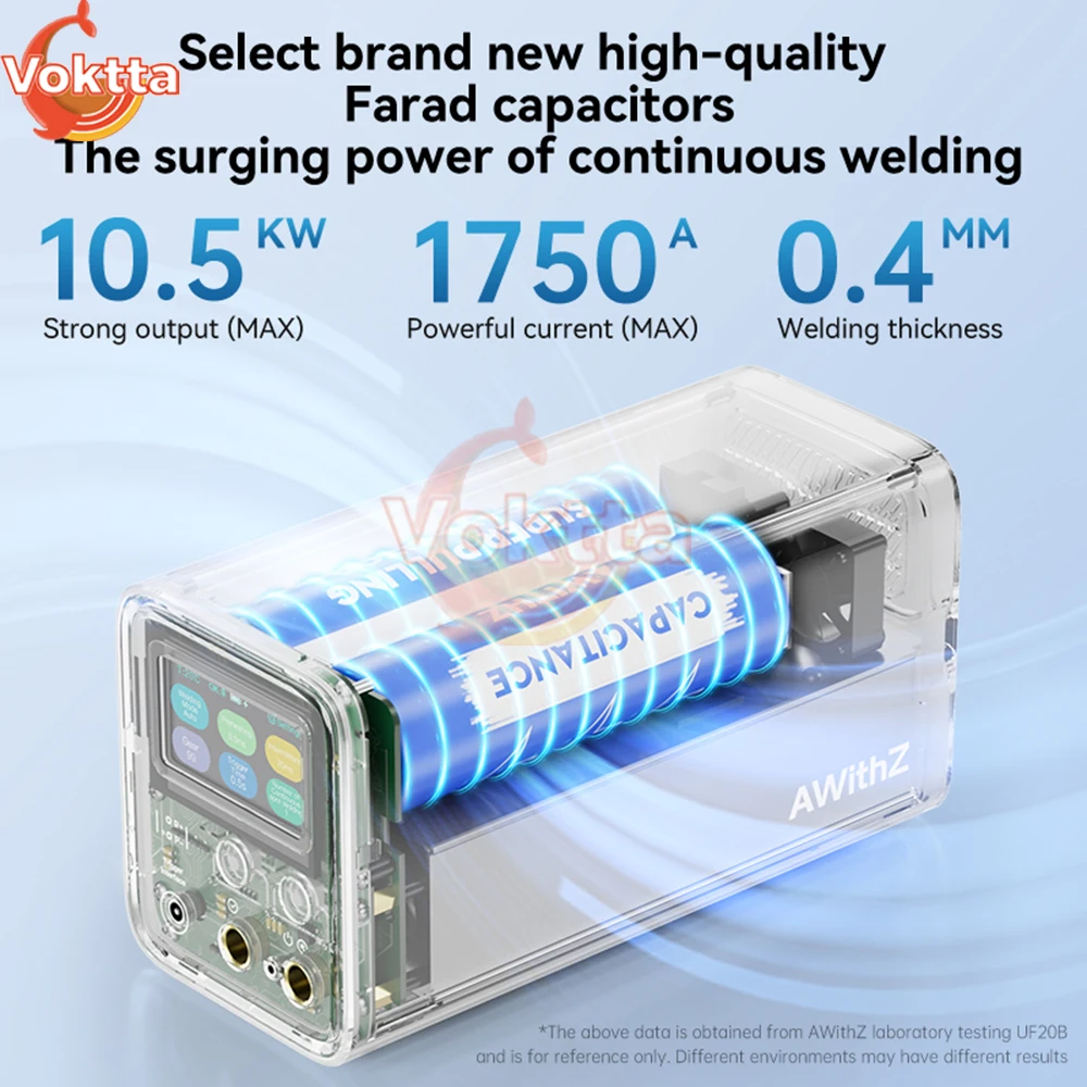 99 Gears Adjustment Energy Storage Farad Capacitor Spot Welding Machine 18650 Lithium Battery Spot Welder DIY 0.4mm Nickel Sheet 4