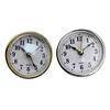 Round Clock Insert Arabic Numeral  Movement Bedside Antique Watch Desk Decoration DIY Parts 65mm Diameter 2