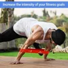 Resistance Bands Set for Men and Women, Pack of 5 Different Levels Elastic Band for Home Gym Long Exercise Workout