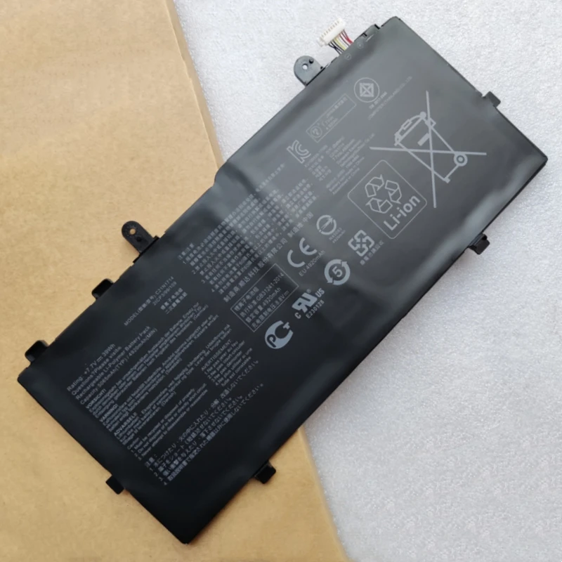 C21N1714 Batteria Per Asus Vivobook Flip 14 J401Ca J401Ma J401Na Tp401Ma Us22T Bz084T Tp401Na Bz014T Ec039T Tp401Ca Dhm6T Ec029T