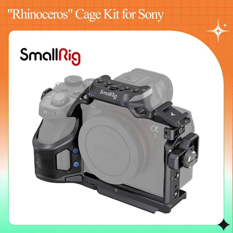 

Клетка SmallRig «Rhinoceros» для камеры Sony Alpha 7R V / Alpha 7 IV / Alpha 7S III, набор аксессуаров с защитой от поворота, 4308