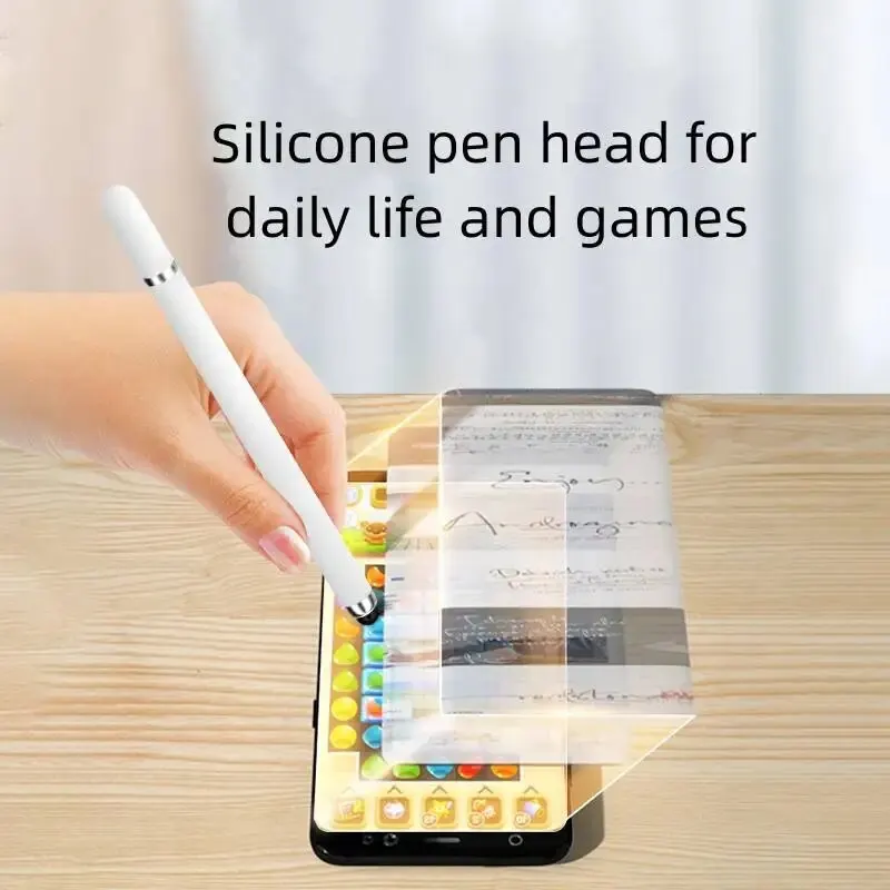 Universal 2-in-1 Touch Screen Stylus Pen for Mobile Devices and Tablets