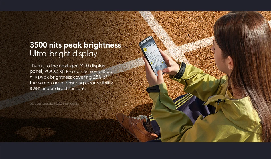 POCO X8 Pro 5G Dual SIM, 8GB+512GB Phone (Global Version) 10
