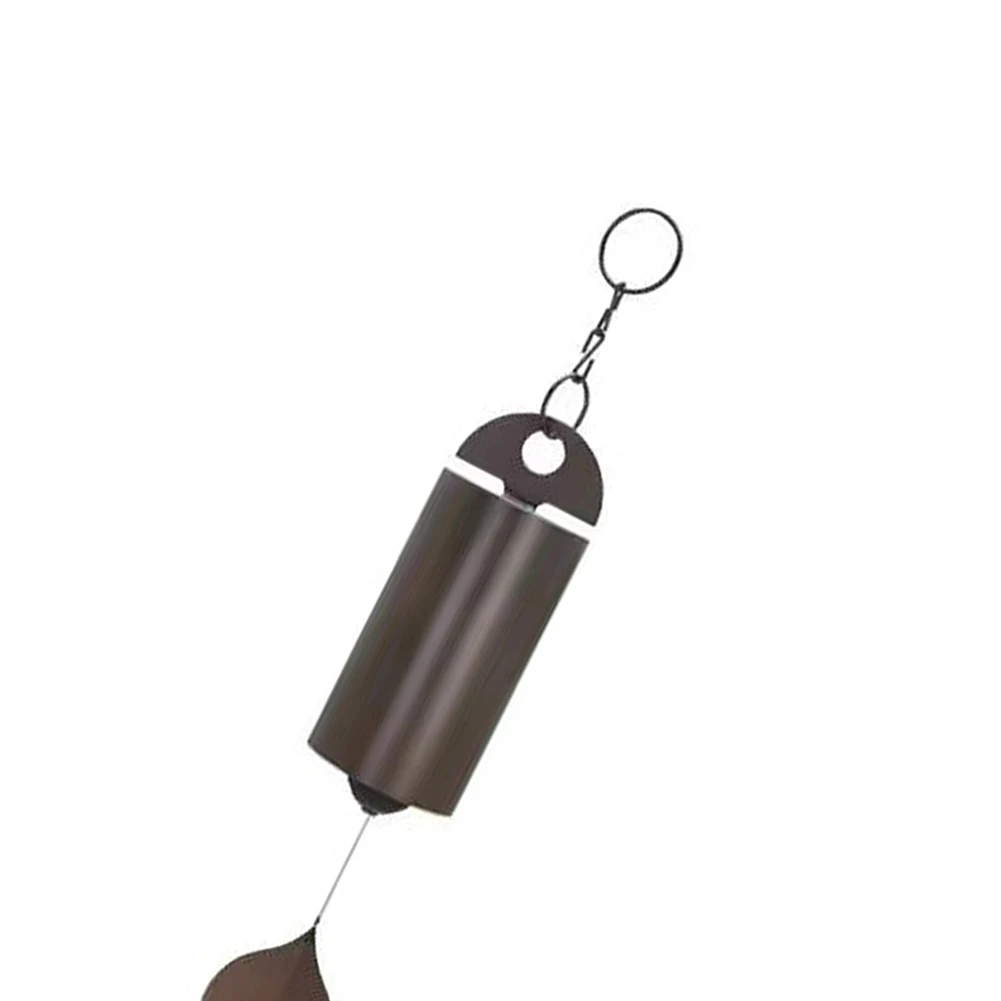 Copper Windchimes Retro Style Serenity Bell Wind Chimes Deep Resonance Metal Deep Tone Cylinder for Outdoor Patio Decor