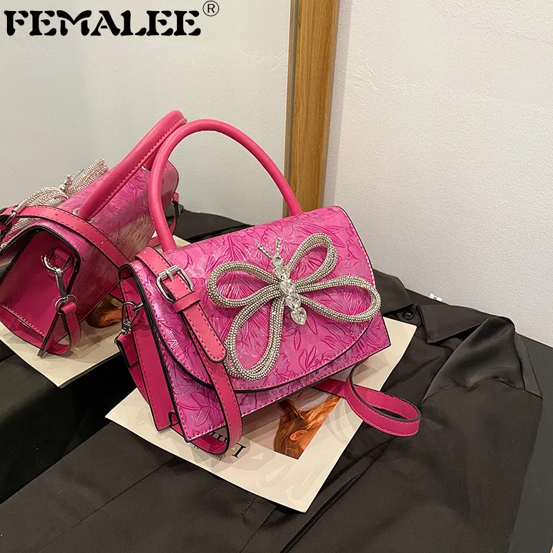 

Женский вечерний клатч с верхней ручкой, женская сумка через плечо с 3d бабочкой и стразами, дизайнерские сумки для свадьбы