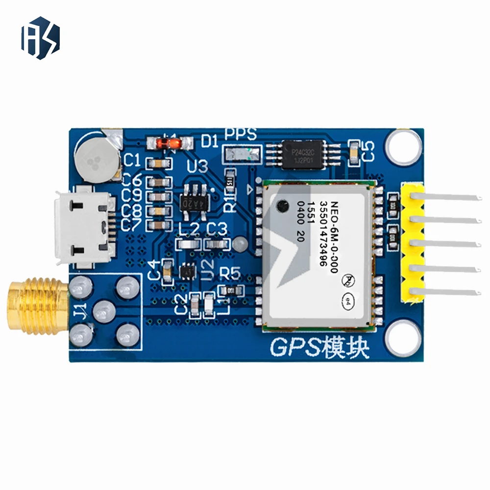 Module GPS NEO-6M NEO-7M NEO-8M NEO-9M USB UART pour Arduino