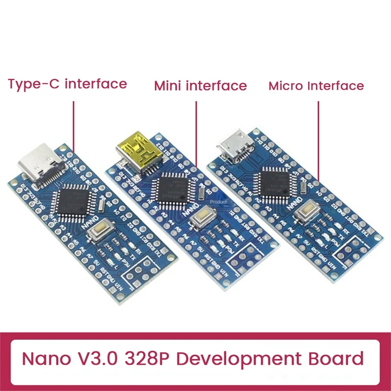 

Hot-NANO V3.0 328P Development Board ATMEGA328P MCU Improved Version C Programming Board