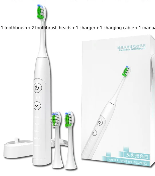 

sonic toothbrush Adult automatic electric toothbrush Rechargeable With 2 heads replacement HX6013 Tooth Brush HX6930 HX9340 HX69