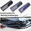 Self-healing Tpu Ppf Headlight Film Anti Scratches Protect Smoke Black Car Lamp Tint Film For Audi Bmw Tesla Decorate Styling 1