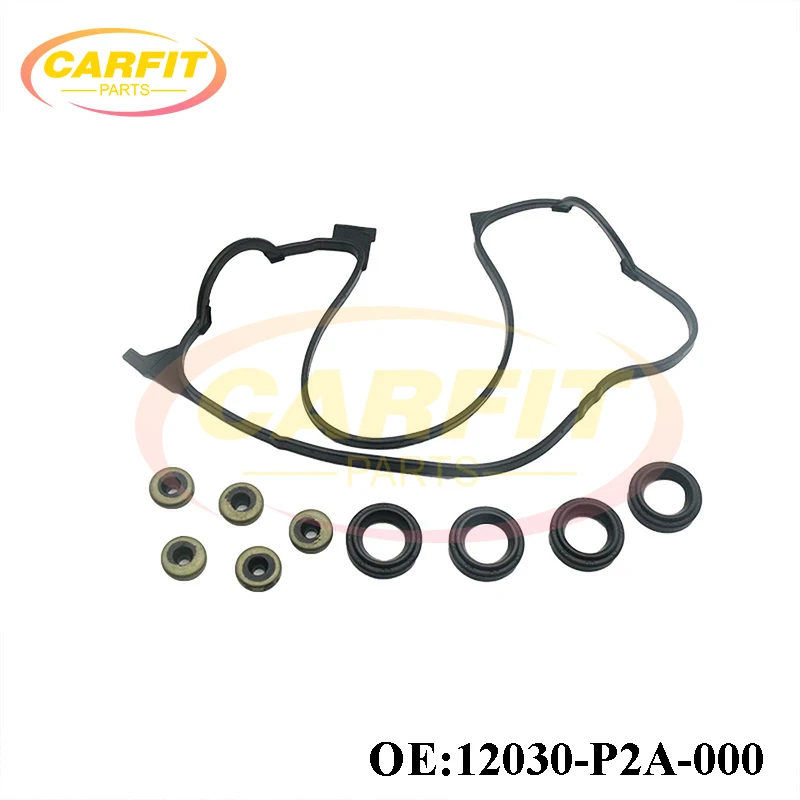 

High Quality OEM 12030-P2A-000 12030P2A000 Valve Cover Gasket Set For 1996-2000 Honda Civic Del So Acura EL 1.6L L4 Auto Parts