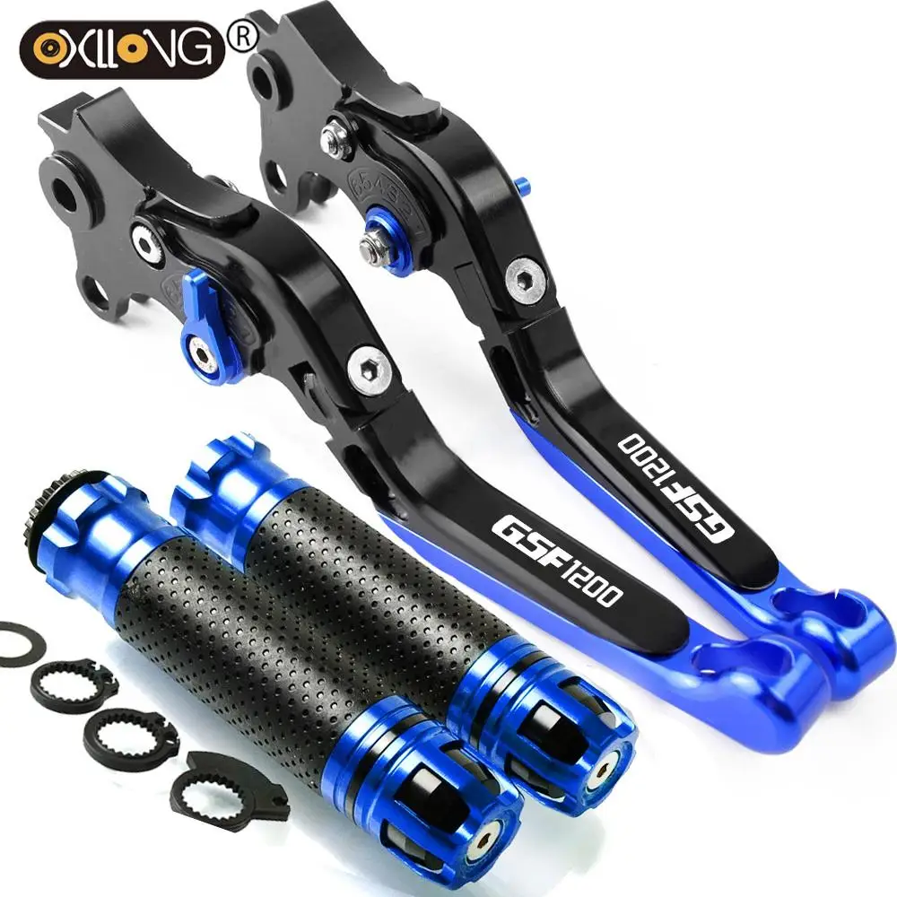 

Motorcycle Accessories Brake Clutch Levers Handbar End Grips FOR SUZUKI GSF1200 GSF 1200 BANDIT 2001 2002 2003 2004 2005 2006