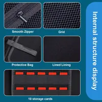 Anti-scratch Handheld Console Storage Bag 2024 Shockproof EVA Carrying Case 7 inch Portable Game Accessories for MSI Claw A1M - Image 2