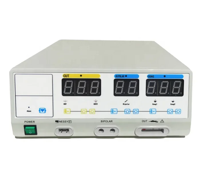 

High quality 200W 300W 400W biopolar cut surgical Diathermy machine High Frequency Electrosurgical Unit