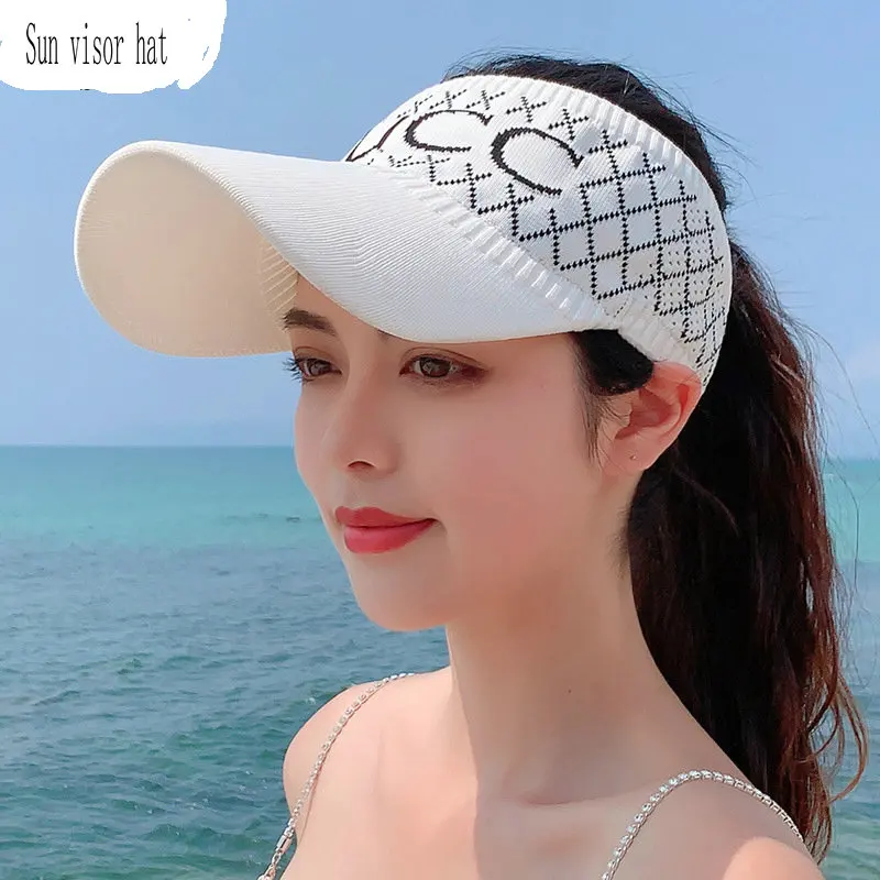 SummerHatsForWomen2021OutdoorSportHatBeachHatsFemaleEmptyPonytailBaseballCaps