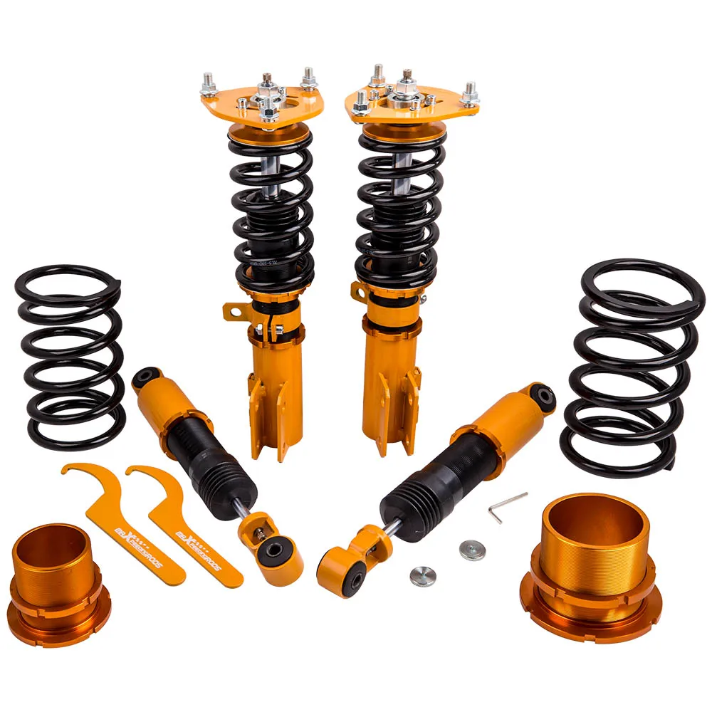 

MaXpeedingrods Coilover 24-way Damper Adjustable for Hyundai Veloster 12-17 Suspension Coils Shocks Absorber Spring Struts