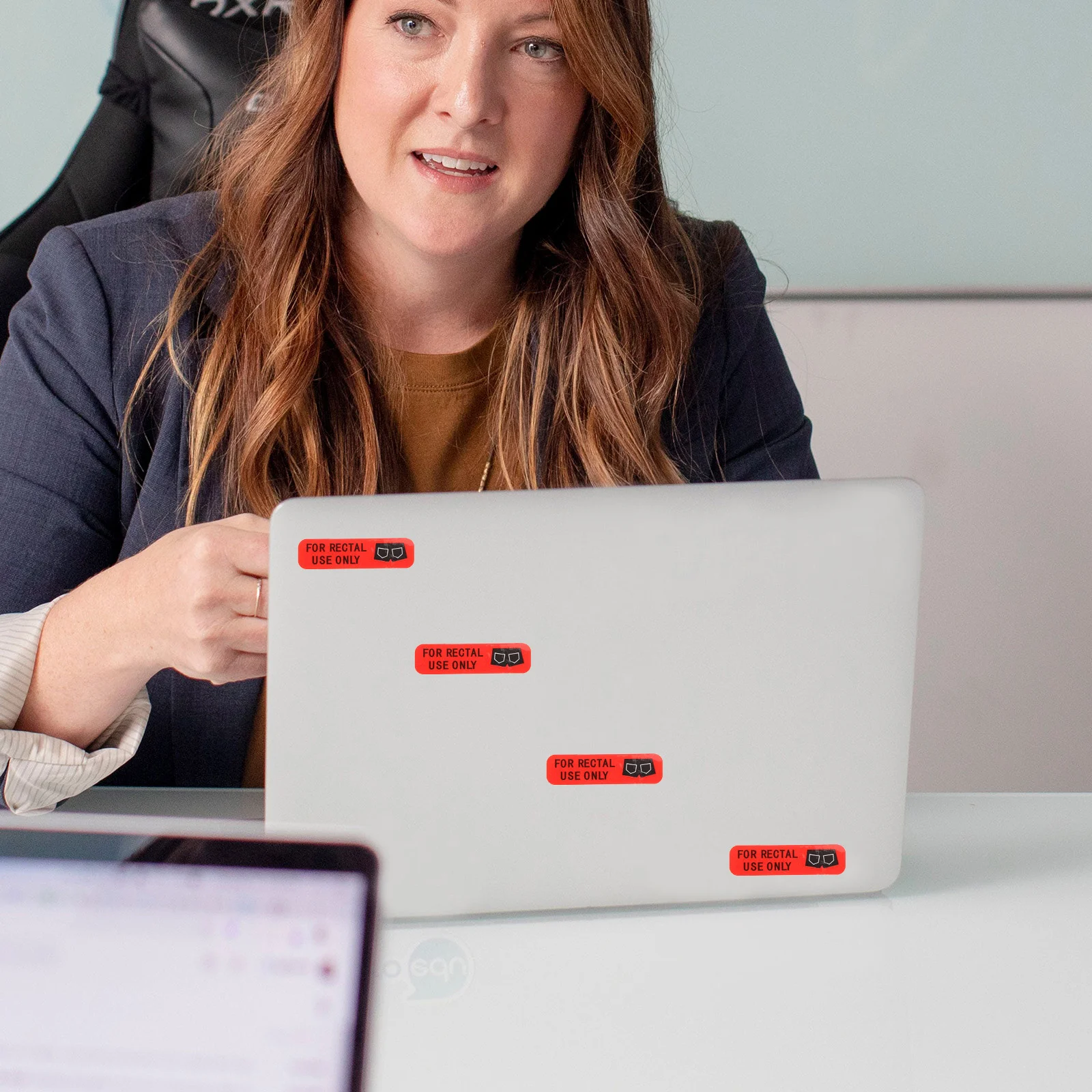 남성용 네일 직장 스티커, 성인 태그, 재미있는 범퍼, 할로윈 전용 스티커