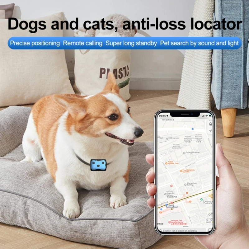 Pet Locator Intelligence Waterproof Tracker Longtime Standby Dog Cat GPS Location Tracker smart tracker,animal tracking collar