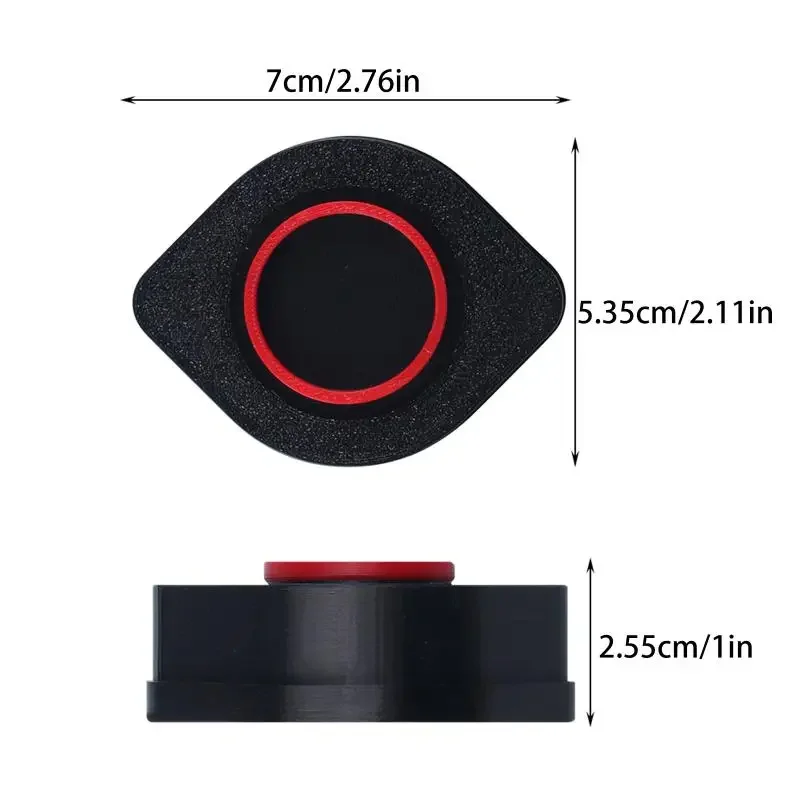 Bambu Lab P2S 업그레이드용 4Pcs 피트, 진동 방지, 미끄럼 방지, 충격 방지 풋 패드, Bambulabs 3D 액세서리