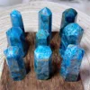 Healing High Quality Natural Crystals APatite Tower Point Mineral Home Decorations Reiki Ornament Room Decor 4