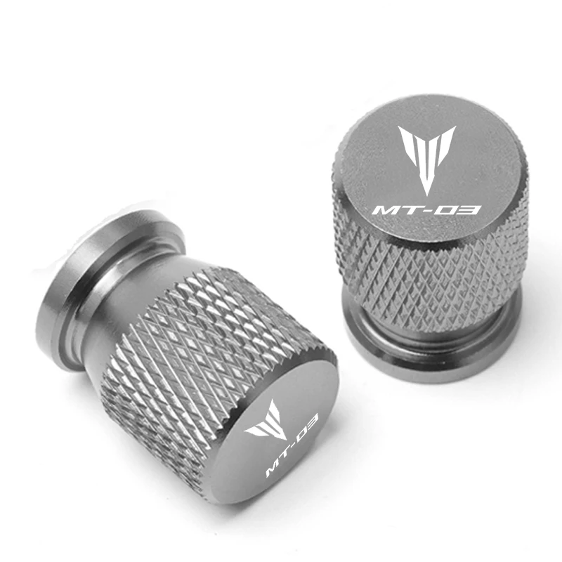 Tire Valve Caps Tyre Stem Covers Airdust Waterproof Accessories For Yamaha MT03 MT 03 All Year Motorcycle