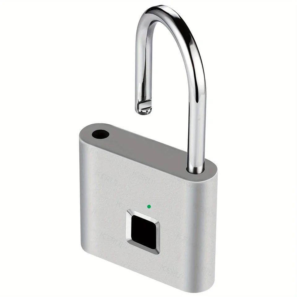 Smart Fingerprint Padlock for Luggage Safety