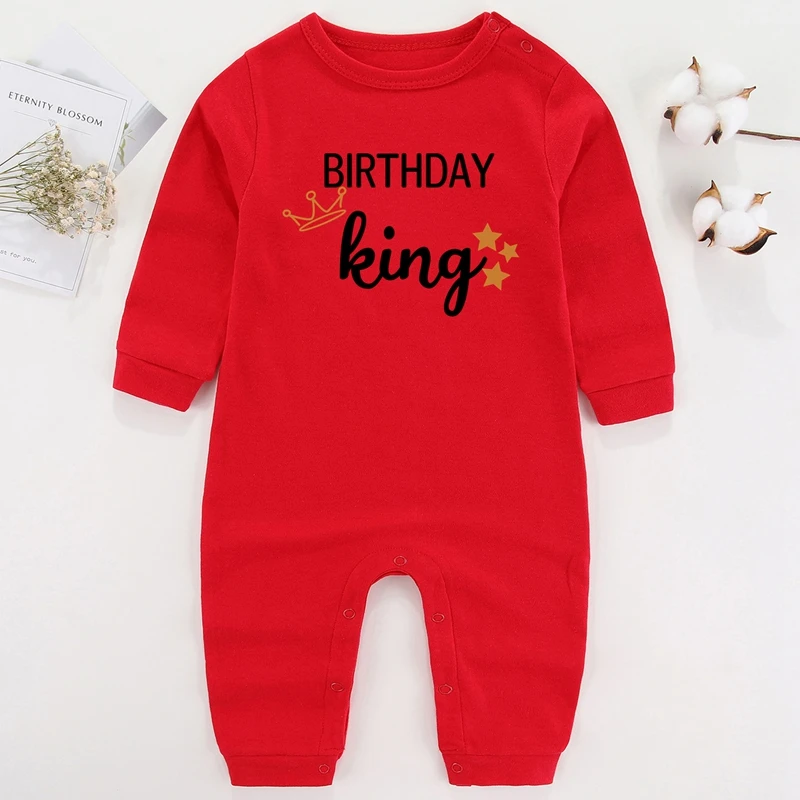 It's My Half Birthday Girls Outfits Long Sleeve Newborn Baby Boy Winter Clothes Cotton Infant One Piece Baby Romper Autumn Warm Baby Bodysuits  Baby Rompers