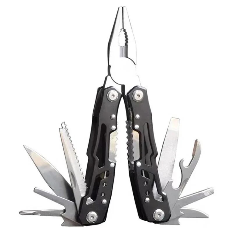 Stainless Steel Multi-tool Pliers Outdoor Combination Knife Pliers Folding Portable Multi-purpose Pliers Tools
