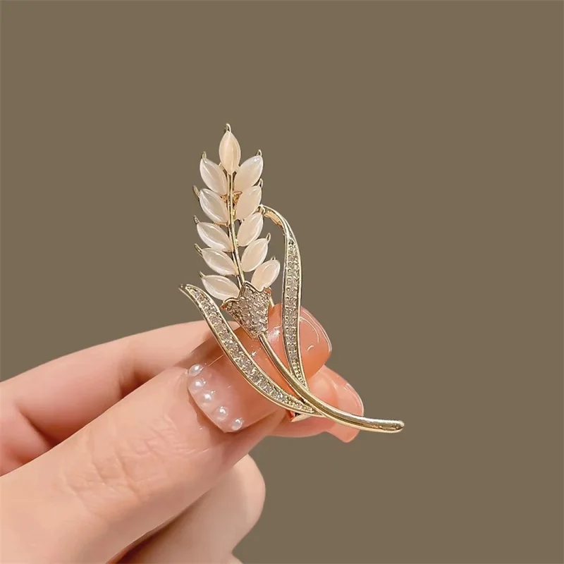 Maple Leaf Brooch Tulip Flower Brooches Pin Jewelry For Women