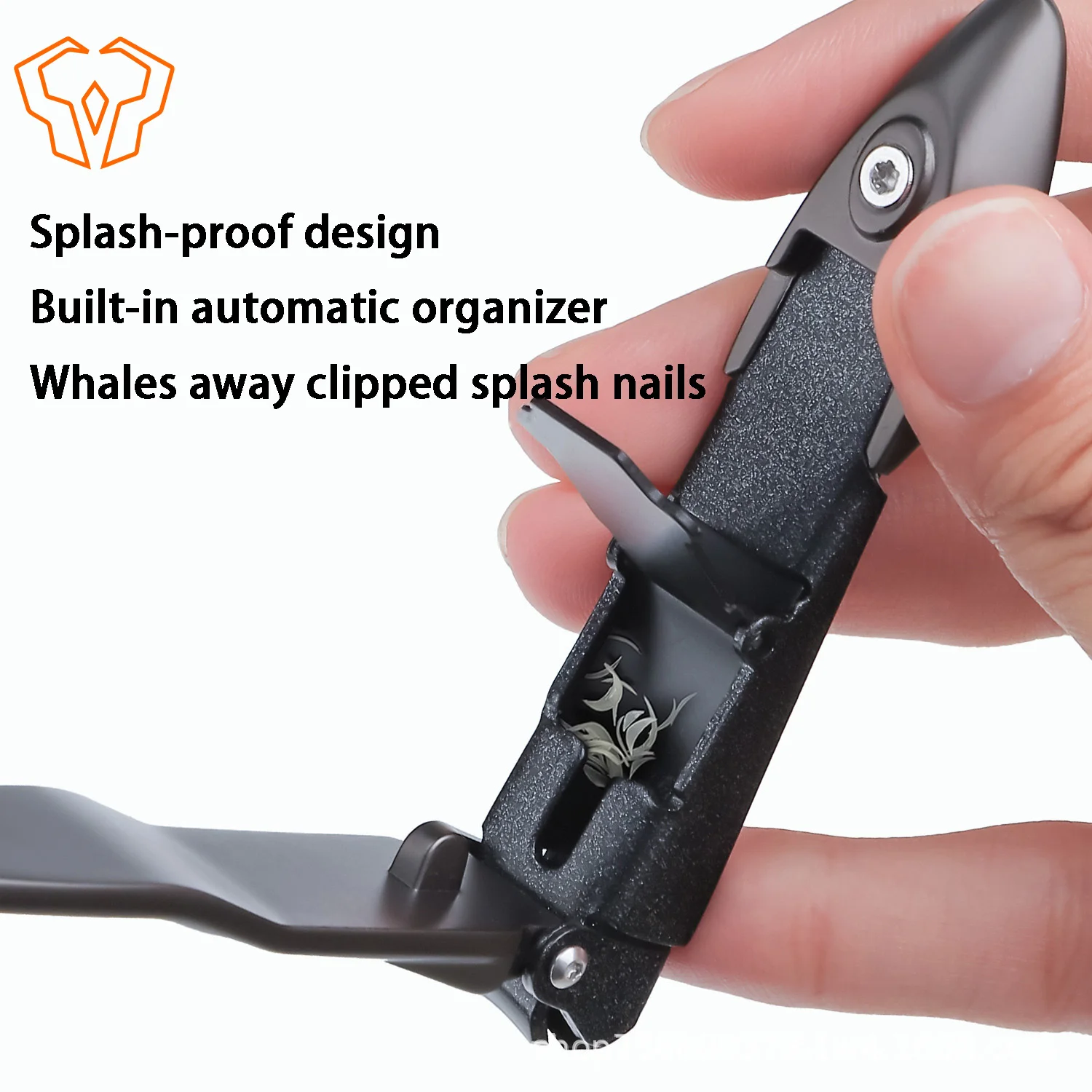 Nail Clippers Stainless Steel Anti Splash Nail Clippers Foldable Trimming Tools cutter