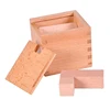 Wooden Secret Magic Box Impossible Hard Difficult Challenging Puzzles For Adults and Kids Oblique Placement of Building Blocks 3