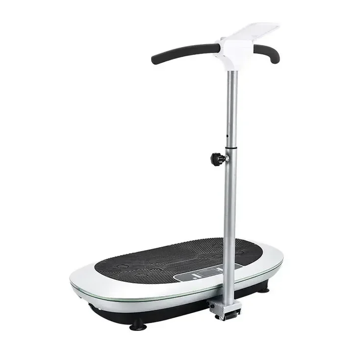 Sport Fitness Equipment Vibration Plate 3d Workout Machine Slimming Whole Body Vibration Board Plate with Handle