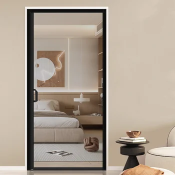 Black Magnetic Door Screen Fiberglass Mesh Invisible Side Door Magnetic Mosquito Net Insect Proof Flight,Summer Indoor Net