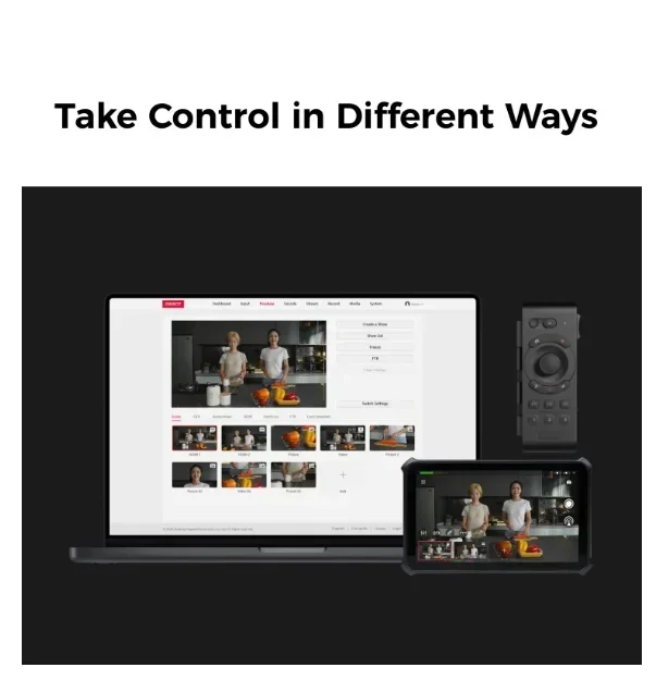 OBSBOT Talent Multi-Cam Live Streaming Studio