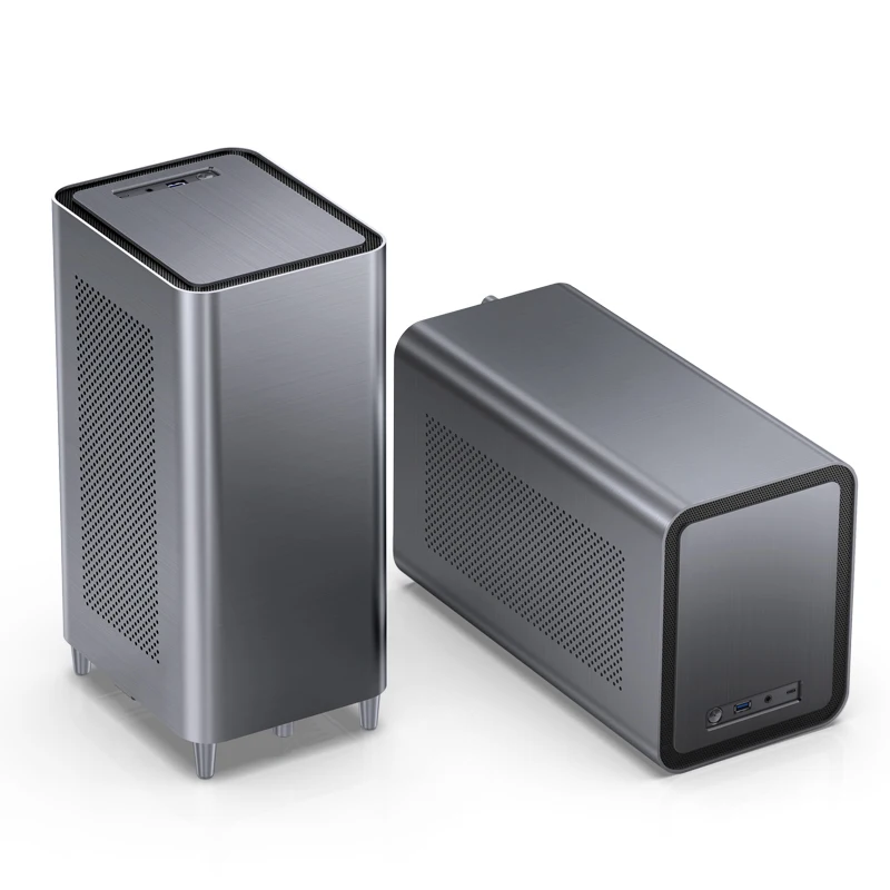 JONSBO N1 small Chassis NAS storage all-in-one server multimedia 5disk 6disk hot-swap chassis vertical and horizontal two design pc case pc chassis computer chassis frame